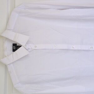 H&M Men's Easy Iron White Dress Shirt